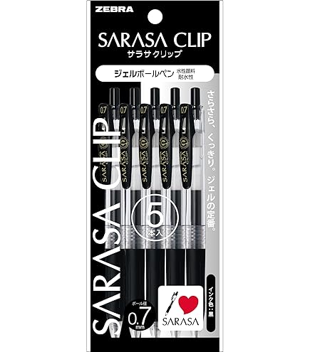 ZEBRA SARASA-CLIP FRESH-PARADISE 5本セット ZEBRA SARASA-CLIP FRESH-PARADISE 5本セット ZEBRA SARASA-CLIP